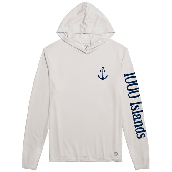 1000 Islands with Anchor UV Hooded Longsleeve