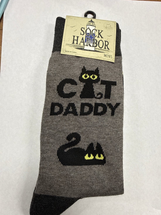 Cat daddy socks