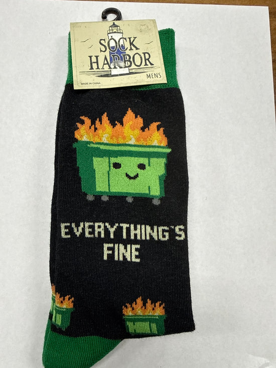 Everything’s fine socks
