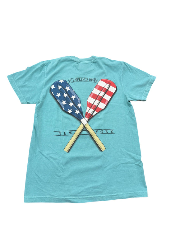 SLR Stars and Striped paddles tee