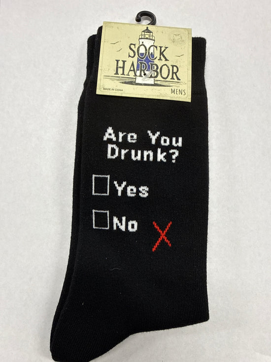 Are you drunk socks