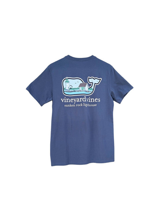 Custom Sunken Rock Island Vineyard vines tee