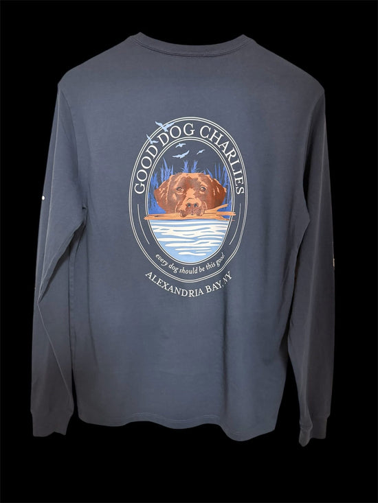 Custom Good Dog Charlies Vineyard Vines Longsleeve