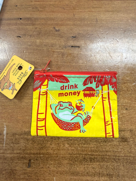 Drink money coin purse