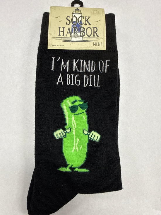 I’m kinda. Big dill socks