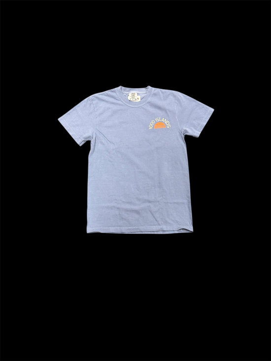 Thousand Islands with paddles and sunset tee