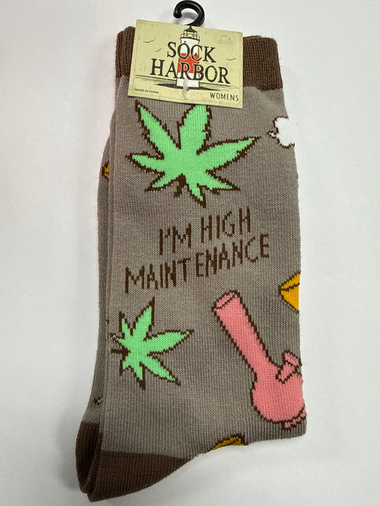 high maintenance socks
