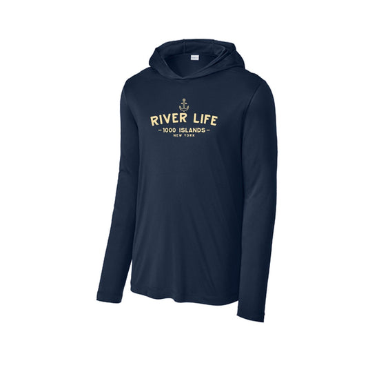 River life VU hooded long sleeve