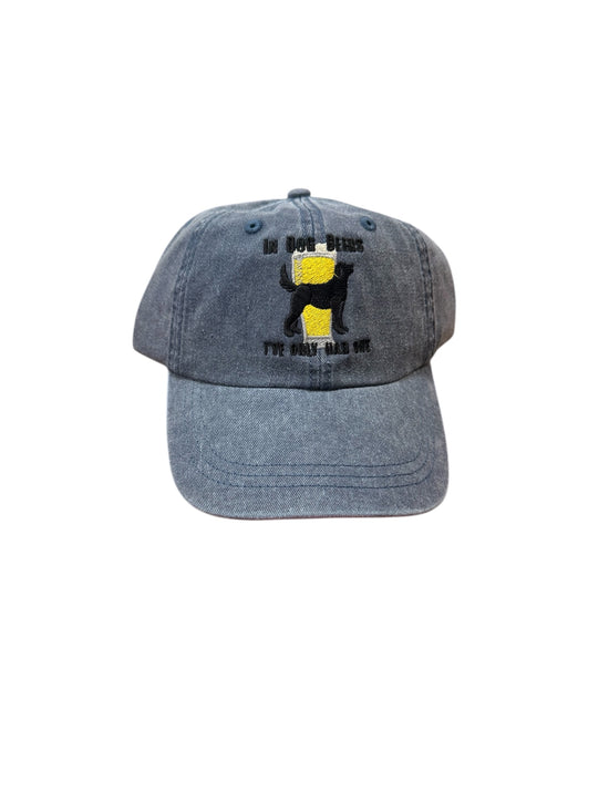 In dog beers hat