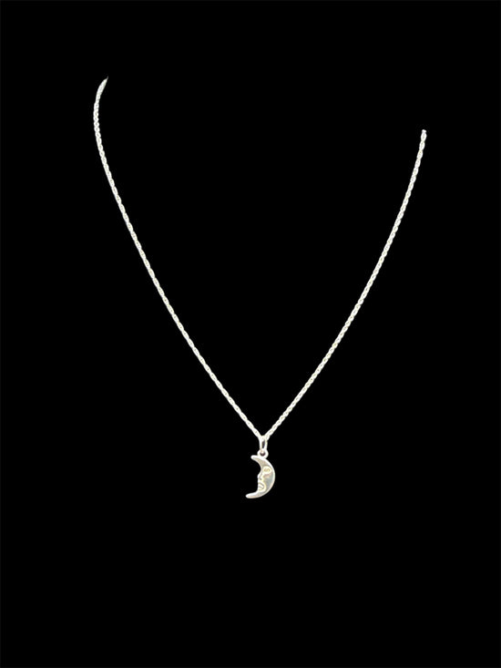 Crescent moon necklace