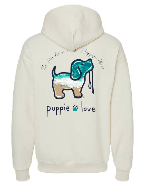 Puppie Love This Is My Happy Place Hoodie