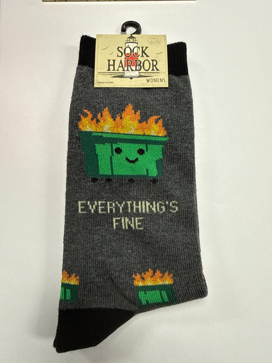 Everything’s fine socks