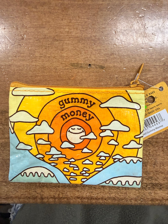 Gummy money coin purse