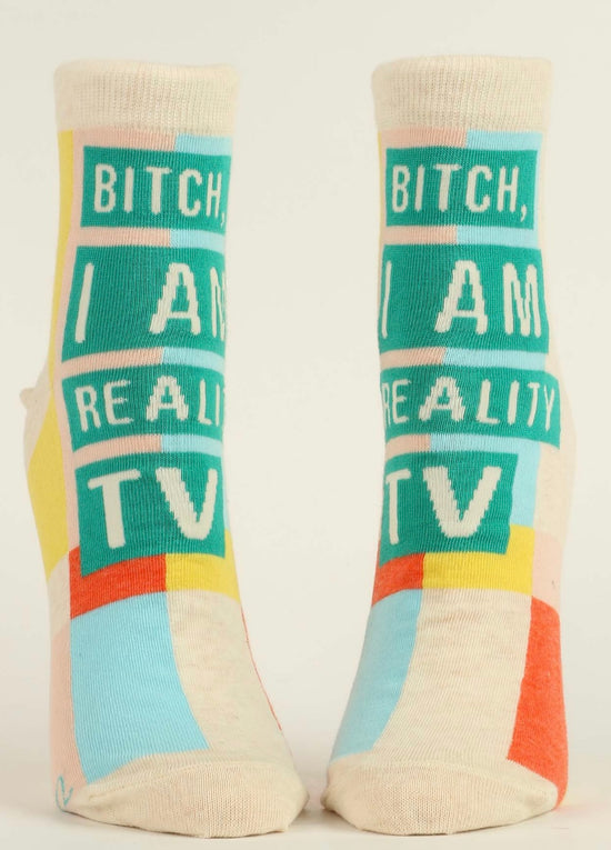 B* I Am Reality TV Socks