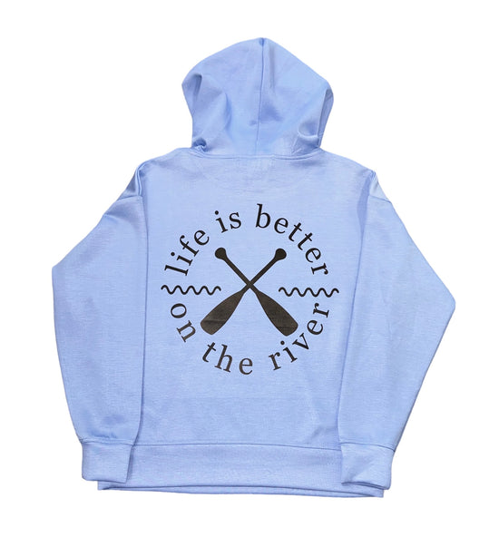 Women’s Life Is Better On The River Hoodie