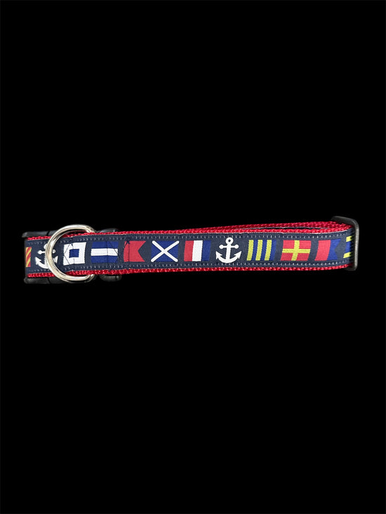 River flags dog collar