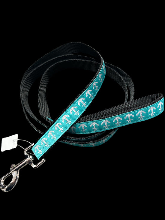 Dog Leash Teal anchor