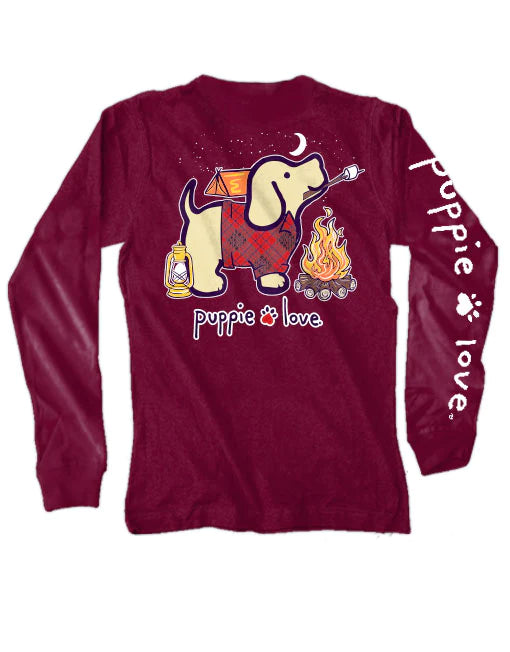 Camping Pup Longsleeve