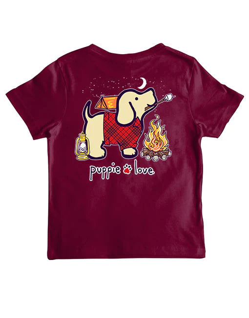 Youth Camping Pup Tee