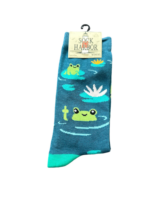 Frog Hop Yours Socks