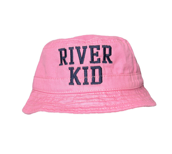 Youth River Kid Pink Bucket Hat