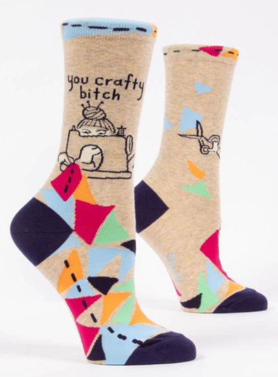 You Crafty B* Ladies Socks