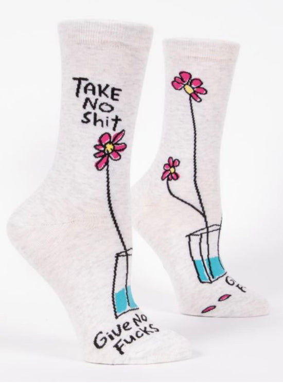 Take No S* Give No F* Ladies Socks